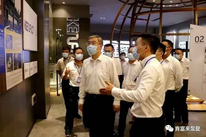 佛山市委书记鲁毅到苏州韩志科技产品销售有限公司调研